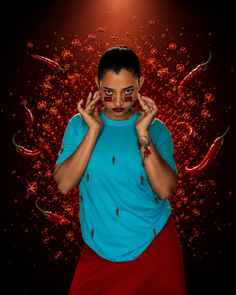 Teekhi Mirchi T-shirt🌶️ (M/38)